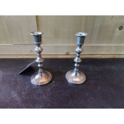 BOUGEOIRS METAL ARGENTE...