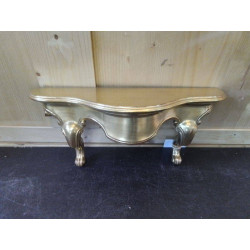 CONSOLE MURALE DOREE