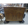 BUFFET CHENE MASSIF 2 PORTES 2 TIROIRS 