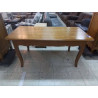 TABLE RECTANGULAIRE CHENE MASSIF CHEVILLEE