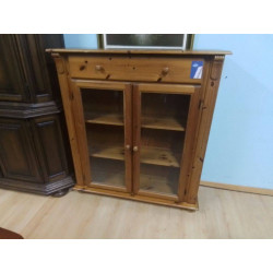 MEUBLE D’APPOINT VITRE EN...
