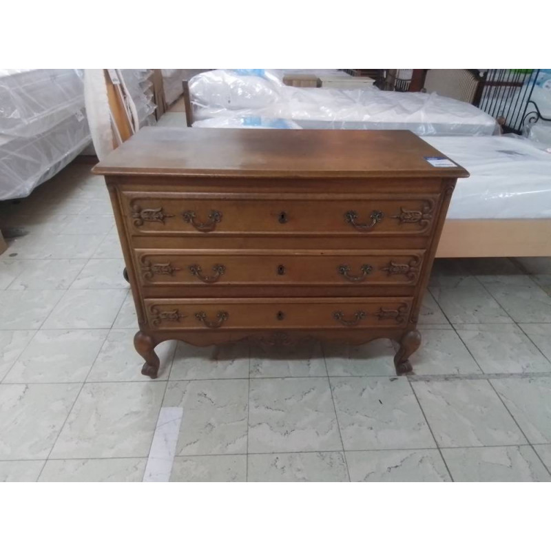 COMMODE 3 TIROIRS BRETONNE