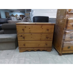 COMMODE 3 TIROIRS PIN