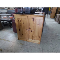MEUBLE BAS 2 PORTES EN PIN