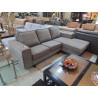 CANAPE D’ANGLE TISSU GRIS CLAIR 