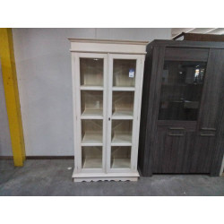 VITRINE 2 PORTES BLANCHES