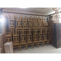 CHAISE EN PIN LA PIECE