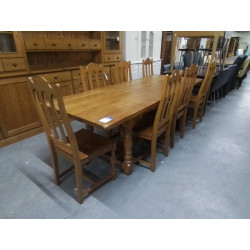 TABLE DE FERME CHENE MASSIF