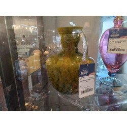 VASE VERRE COLORÉ VINTAGE 25CM