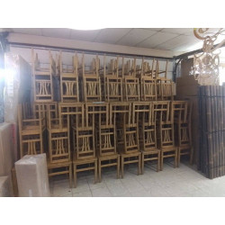 CHAISE EN PIN LA PIECE