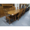 TABLE DE FERME CHENE MASSIF