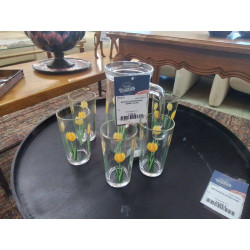 SERVICE LIMONADE/EAU VERRE...