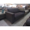 CANAPE 2 PLACES TISSU GRIS 
