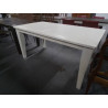 TABLE 160X90 BLANCHE NEUVE
