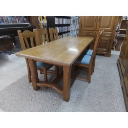 TABLE RECTANGULAIRE CHENE 