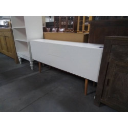 BUFFET BAS MODERNE BLANC 2...