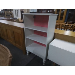 BIBLIOTHÈQUE BASSE BLANCHE 