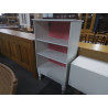 BIBLIOTHÈQUE BASSE BLANCHE 