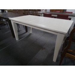 TABLE 160X90 BLANCHE NEUVE