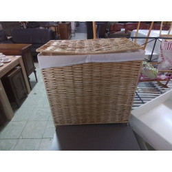 PANIER A LINGE OSIER 