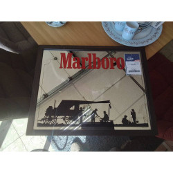 CADRE MIROIR PUBLICITAIRE...