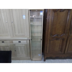 VITRINE ÉTROITE 1 PORTE