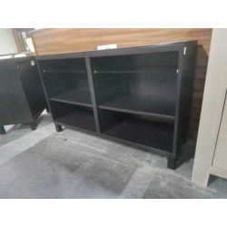 MEUBLE IKEA BESTA NOIR...