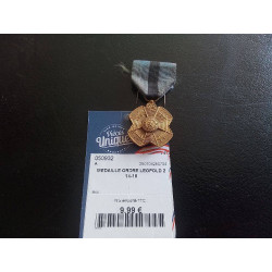 MEDAILLE ORDRE LEOPOLD 2 14-18