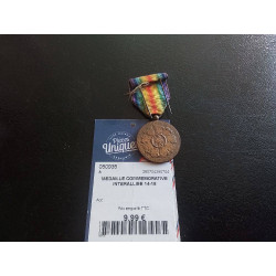 MEDAILLE COMMEMORATIVE INTERALLIEE 14-18