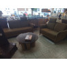SALON 3+2  TISSU BRONZE DORE 1096