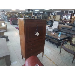 SECRETAIRE MARQUETE DESSUS...