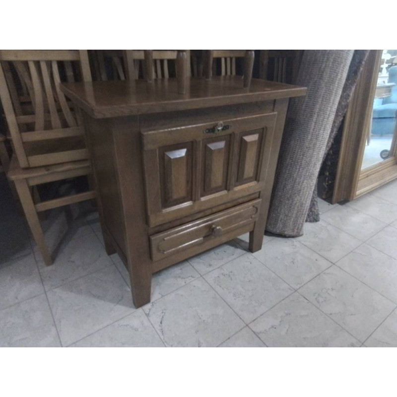 MEUBLE BAS PLACAGE CHÊNE 