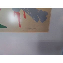 SÉRIGRAPHIE SIGNÉE ET NUMEROTEE 