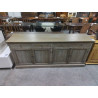 DRESSOIR CONTEMPORAIN 4 PORTES 4 TIROIRS H:95 L:220 P:50