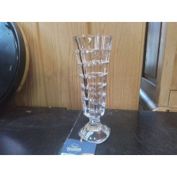 VASE CRISTAL TAILLÉ 22CM