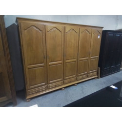 GARDE ROBES 5 PORTES 5 TIROIRS