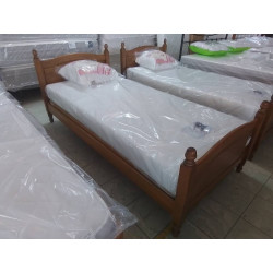 LIT CHÊNE SOMMIER LATTOFLEX