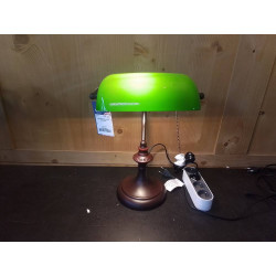 LAMPE DE BUREAU VERTE...