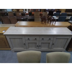 DRESSOIR MODERNE 4 PORTES 2 TIROIRS 219X53X90