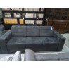 SALON 3+1+1 TISSU GRIS 