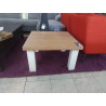 BOUT DE CANAPÉ CARRE 2 TONS 70X70X40