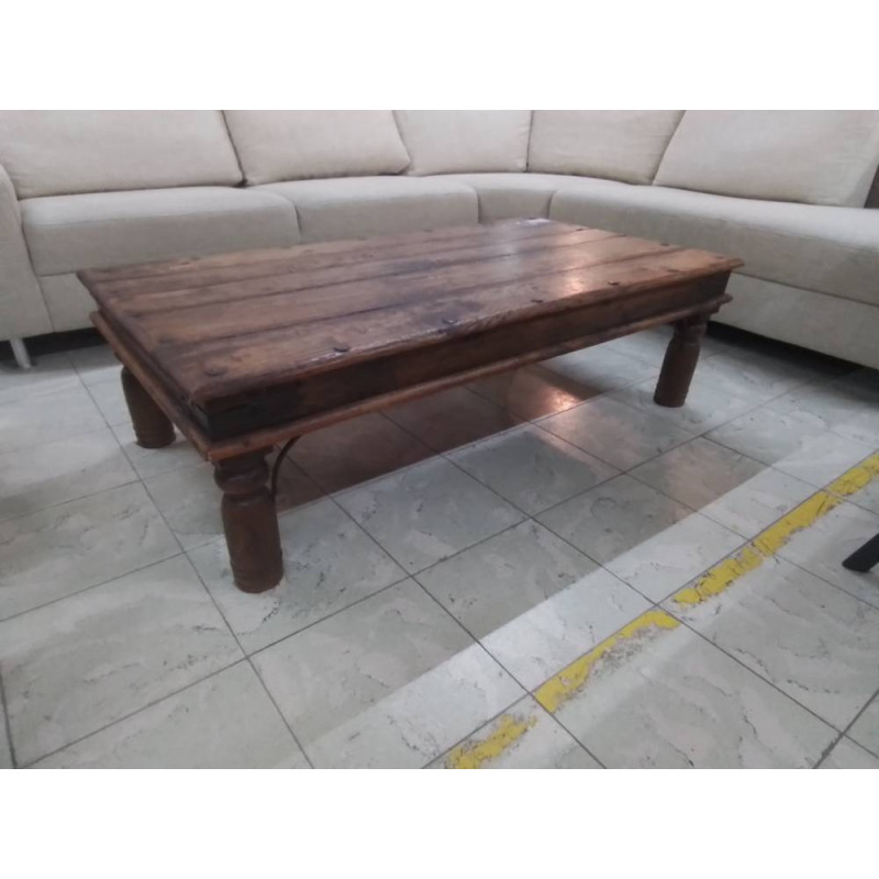 TABLE DE SALON STYLE INDONÉSIEN 136X76