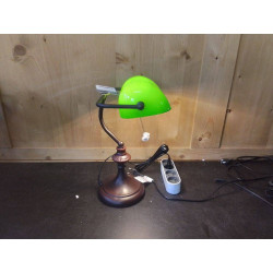 LAMPE DE BUREAU VERTE MODELE 945
