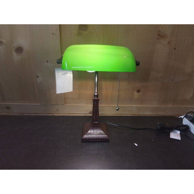 LAMPE DE BUREAU VERTE MODELE 948