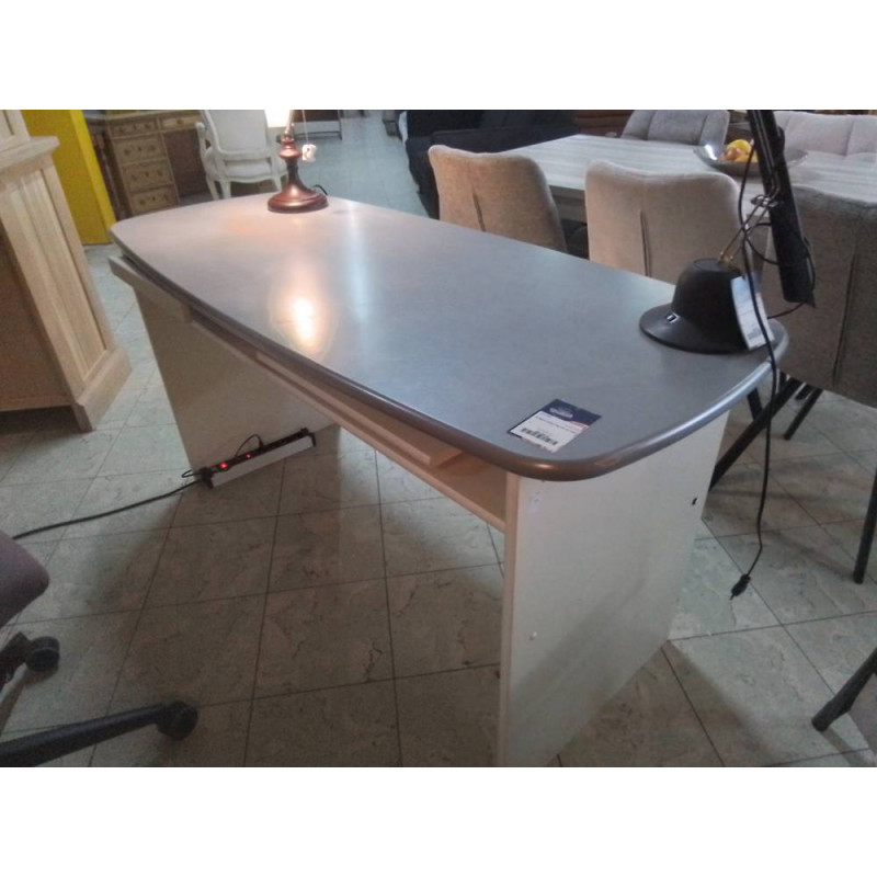BUREAU AGGLO BLANC ET GRIS
