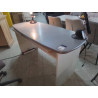 BUREAU AGGLO BLANC ET GRIS