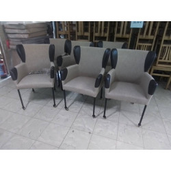SERIE DE 6 FAUTEUILS A...