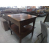 TABLE BASSE CARRÉE CHENE 1 TIROIR 90X90X50