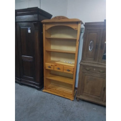 BIBLIOTHÈQUE OUVERTE EN PIN