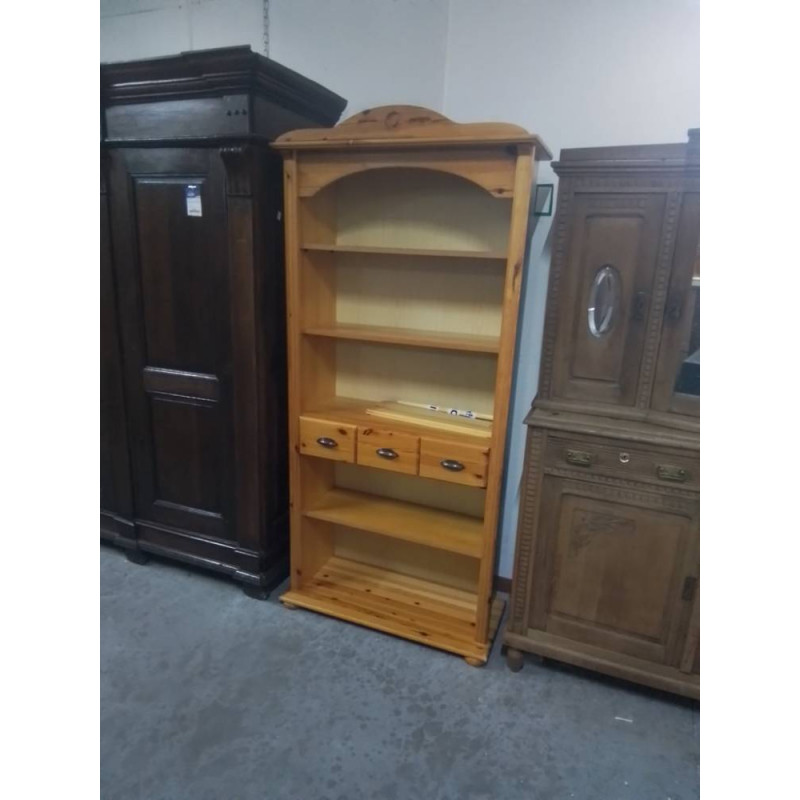 BIBLIOTHÈQUE OUVERTE EN PIN